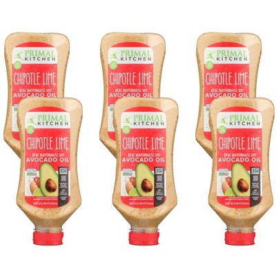 Primal Kitchen Chipotle Lime Mayo (Pack of 6) - 12 Oz. Avocado Oil