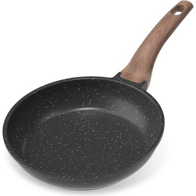 YASHE Nonstick Ceramic Frying Pan Skillet, Omelet Pan, Healthy Non Toxic Chef Pan, Induction Compatible Egg Pan with Heat Resistant Handle, PFAS-Free