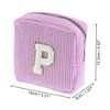 Unique Bargains Letter P Pattern Makeup Bag 1 Pc - 2 of 4