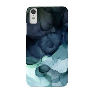Utart Night Blue Flowing Art Snap iPhone XR Case - Society6 - 1 of 1