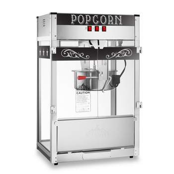 Olde Midway Commercial Popcorn Machine, Bar Style Popper with 16 Ounce Kettle