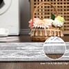 Bedroom Area Rug Boho Accent Throw Floor Cover Non Slip Stain Resistant Rug Farmhouse Bordered Carpet for Living Room Bedroom Home Decor - 4 of 4