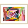 Amanti Art Colorful Geometric Abstraction XII by Gary Williams Wood Framed Wall Art Print - 4 of 4