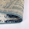 Acekool Area Rug Plush Non-Shedding Low Pile Stain Resistant Non Slip Vintage Medallion Accent Carpet for Living Room Bedroom - 4 of 4