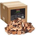 Steven Raichlen Smoking Wood Chunks (Apple)- 10lb Box Kiln Dried BBQ Large Cut Chips- 100% All Natural Barbecue Smoker Chunks- 840 cu. in. (0.013m³)
