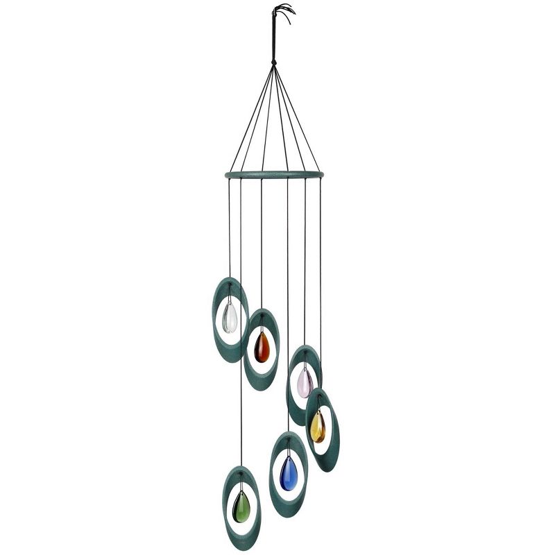Woodstock Windchimes Bellissima Bells Olive, Wind Chimes For Outside, Wind Chimes For Garden, Patio, and Outdoor Décor, 28"L, 1 of 10