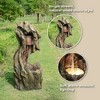 Teamson Home 37" Cascading Faux Rock and Wood Fountain Natural Wood - 3 of 4