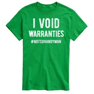 Men's - Instant Message - I Void Warranties Short Sleeve Graphic T-Shirt - 1 of 4