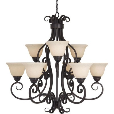 Maxim Lighting Manor 9 - Light Chandelier in  Oil Rubbed Bronze