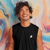 Dalix Ghost Embroidered Muscle Tank Cotton Soft Summer Mens - 4 of 4