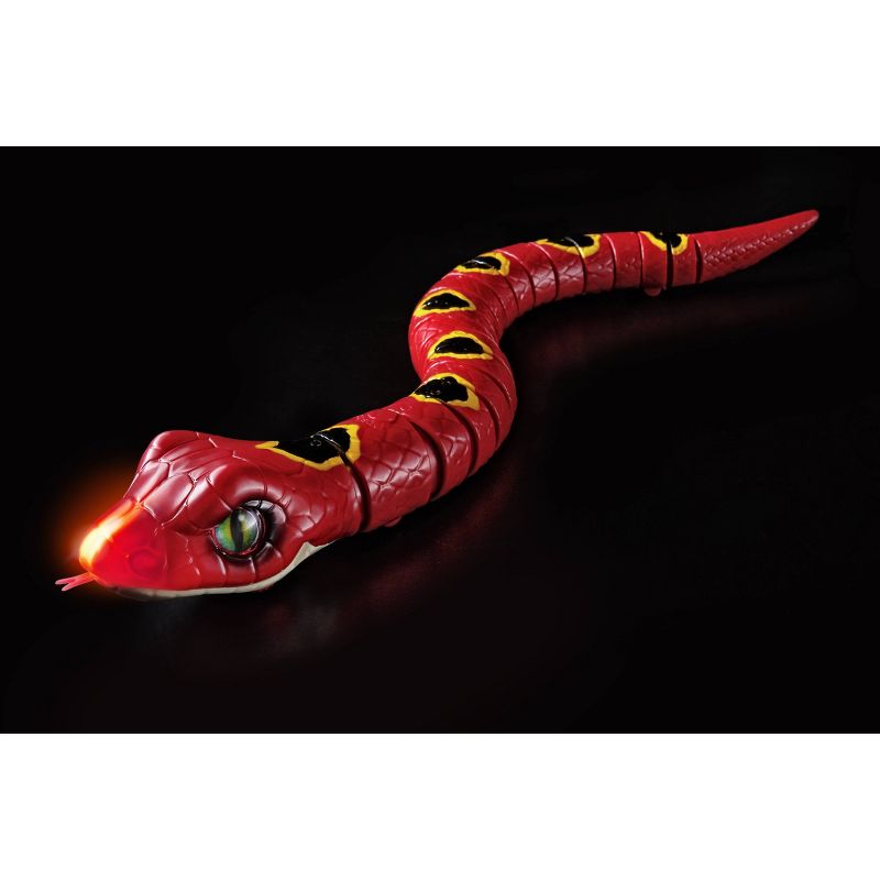 Robo Alive Robotic Red Snake Toy by ZURU, 5 of 7