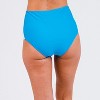Women's Color Block High-waisted Bikini Bottom - 2 of 3