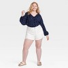 Women's Mid-Rise 90's Baggy Denim Shorts - Universal Thread™ - 3 of 3