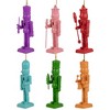 Northlight Nutcracker Wooden Christmas Ornaments - 5" - Multicolor - Set of 6 - 4 of 4