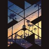 Men's Design By Humans Vintage Palm Beach Geometric By Magnussons T-Shirt - 2 of 4