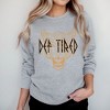 Simply Sage Market Women's Graphic Sweatshirt Def Tired Cheetah - 2 of 4