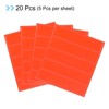 Unique Bargains High Visibility Washable Warning Safety Reflective Stickers 20 Pcs - 3 of 4