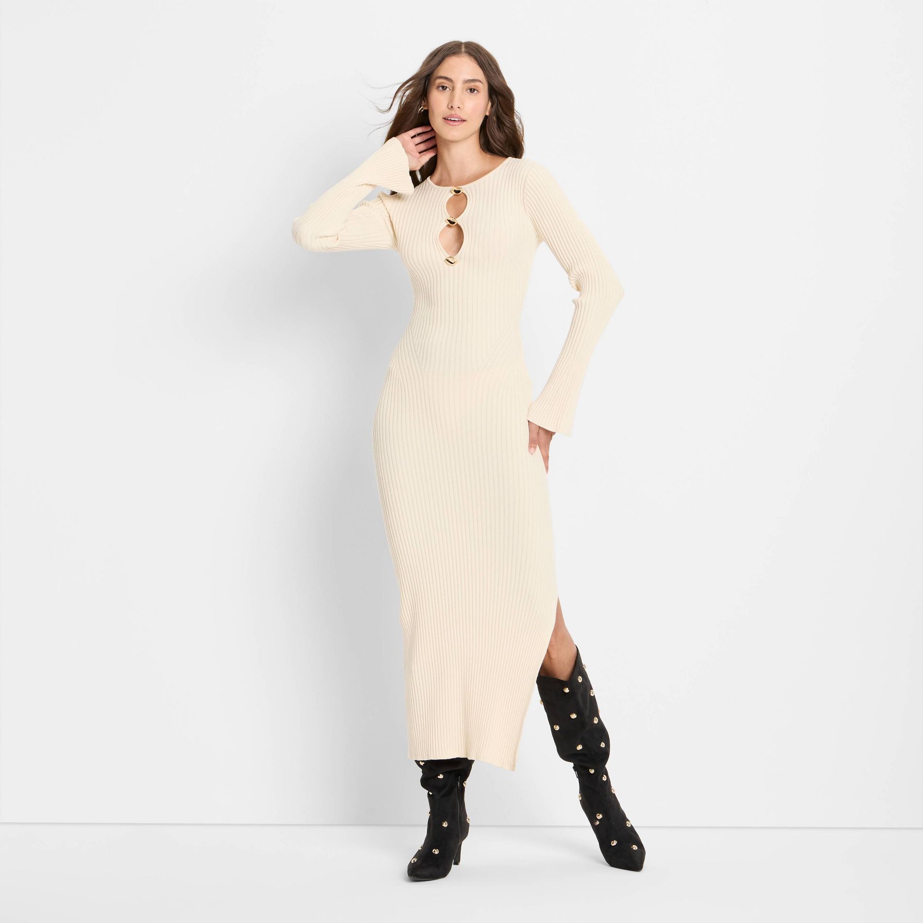 Women's Ribbed Maxi Dress - Future Collective