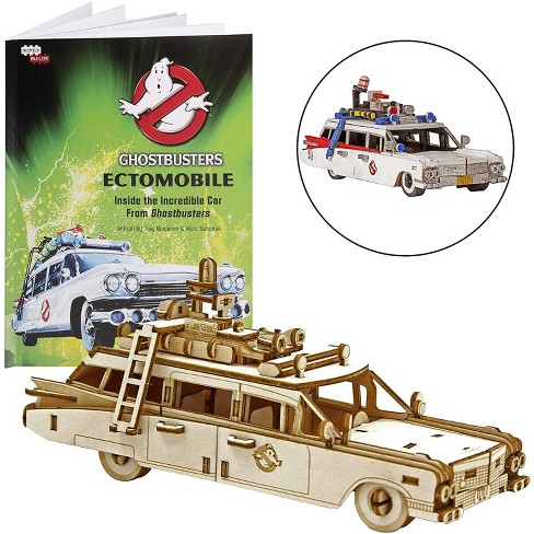 Incredibuilds Ghostbusters Ectomobile Book & Wood Model Kit : Target
