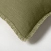 Lumbar Heavyweight Linen Blend Throw Pillow - Casaluna™ - 4 of 4