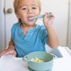 Lulyboo 3pcs Silicone Packable Bowl & Spoon Set - Sage - 2 of 4