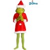 HalloweenCostumes.com The Grinch Santa Deluxe Costume with Mask for Kids - 2 of 4