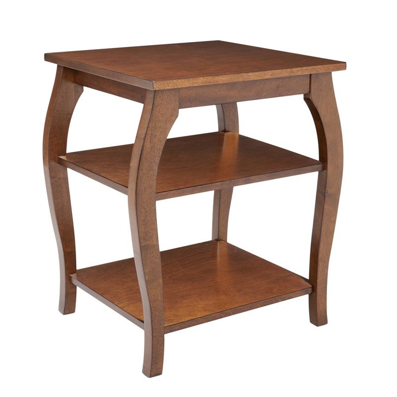 Aurora Solid Wood 2-Shelf Side Table - Powell, 2 of 15