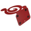 Unique Bargains Musical Note Shaped Metal Support Bookend for Home Office Stationery Storage - 4 of 4