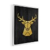 Nick Nelson Deer Symmetry Framed Art Canvas - Society6 - image 2 of 4