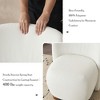 Modern Active Sitting Chair, Low Back Upholstered Armless Living Room Chairs, Slipper Chair Sofa Chair - 3 of 4