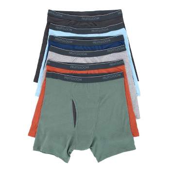 Fruit of the Loom Men's Big and Tall Coolzone Fly Boxer Briefs (6 Pack)