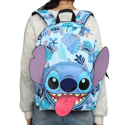 Disney Stitch 3D Character 17" Backpack — фото 7