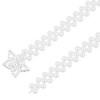 Elerevyo Faux Pearl Rhinestones Fashion Apparel Belt 65cm x 2cm 1 Pc - 3 of 4