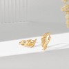 Cubic Zirconia Huggie Earrings 14k Gold Plated Tiny Earrings Small Huggie Hoop Earrings Simple Lightweight Hoops Gift for Women - 4 of 4