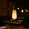 Festive Living G125 + LED Filament Outdoor Covered Patio Pendent Edison Replacement Bulbs, Warm White 2700K, E26 Medium Base - 4 of 4