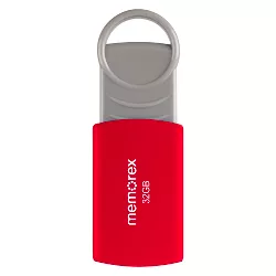 Memorex 32GB Flash Drive USB 2.0 - Red (32020003221)