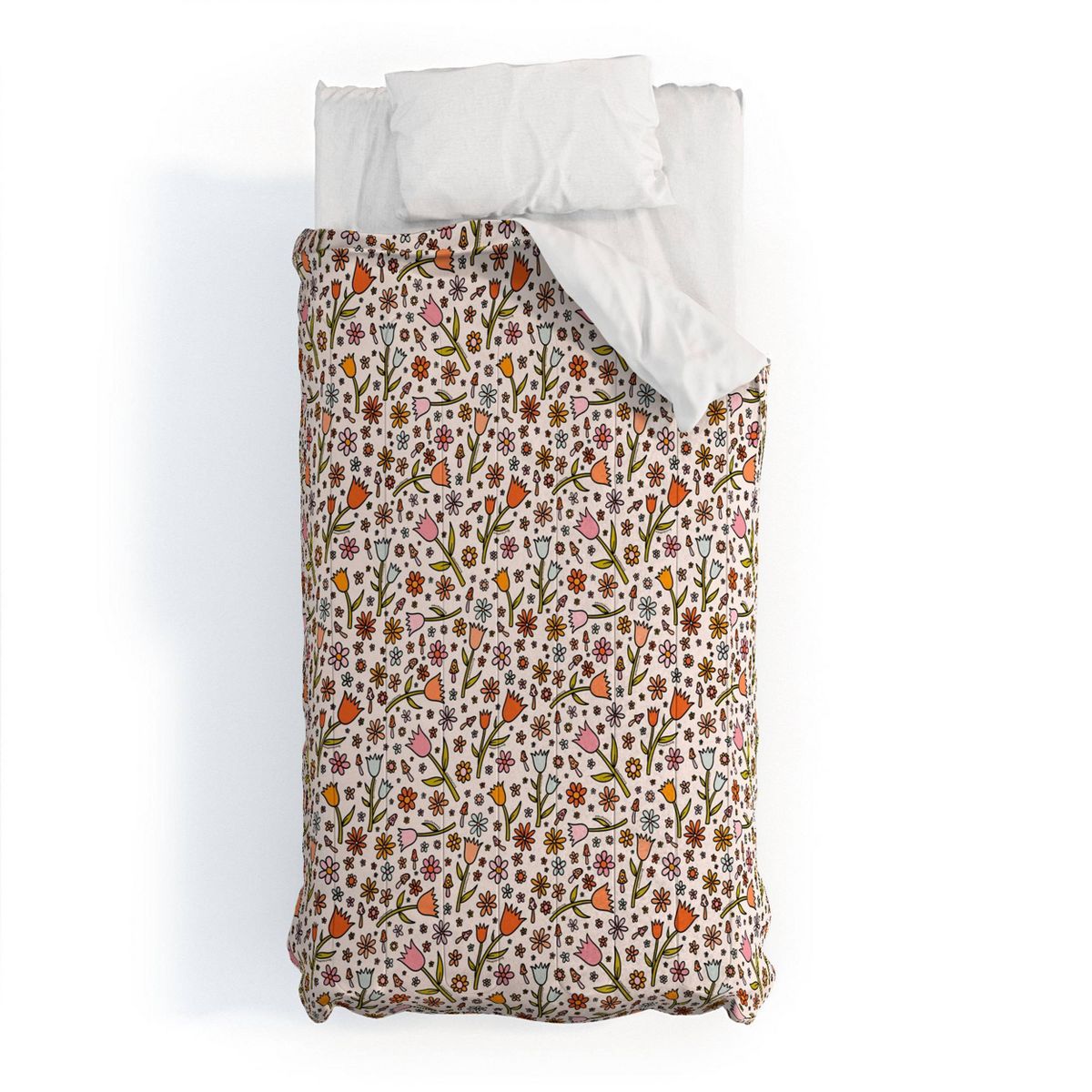 Deny Designs Kids' Doodle by Meg Tulip Print Comforter and Sham Set