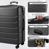 YONWAY 20" Hardshell Luggage , Expandable Lightweight ABS Suitcase, with TSA lock & Spinner Wheels - 2 of 4