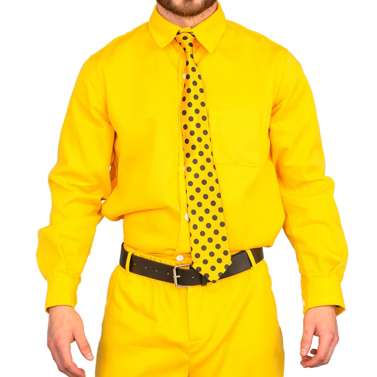 Costume Agent Man in The Yellow Hat Deluxe Costume Set - thumbnail 4