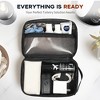 Wrangler Travel Toiletry Bag for Men, Water-Resistant Men's Shaving Kit Bathroom Organizer, Oxford Fabric Tech Kit Bathroom Organizer - 4 of 4