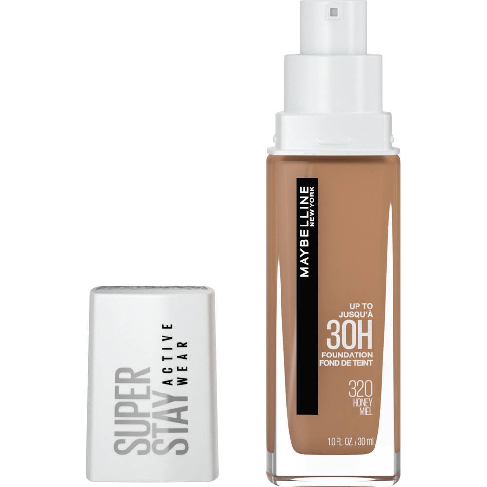 Photos - Other Cosmetics Maybelline MaybellineSuper Stay Full Coverage Liquid Foundation - 320 Honey - 1 fl oz 