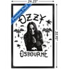 Trends International Ozzy Osbourne - Raven, Bat and Crosses Framed Wall Poster Prints - 3 of 4