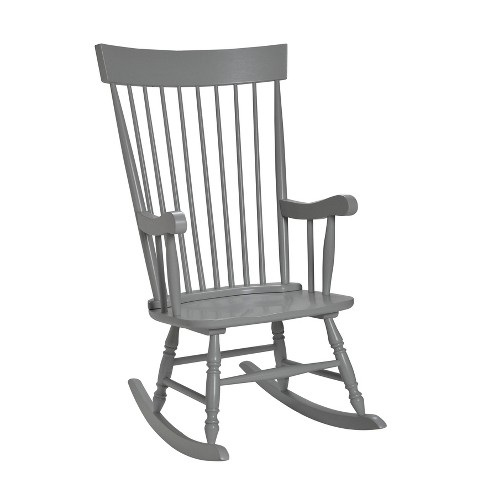 Gift Mark Modern Wooden Rocking Chair Gray Target