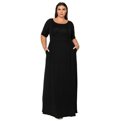 L I V D Women's Eva Pocket Maxi Dress