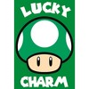 Men's Nintendo Super Mario St. Patrick's Day Extra Life Mushroom Lucky Charm T-Shirt - 2 of 4