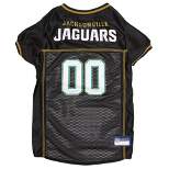 NFL Jacksonville Jaguars Pets First Mesh Pet Football Jersey - Black XS