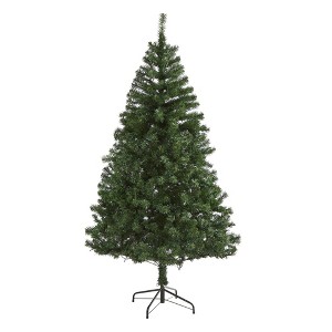 Nearly Natural 6-ft Northern Tip Pine Artificial Christmas Tree - 1 of 4