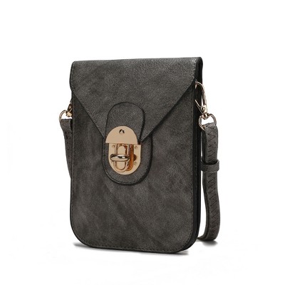 MKF Collection Kianna Medium Phone Crossbody Women's Vegan Leather Handbag by Mia K