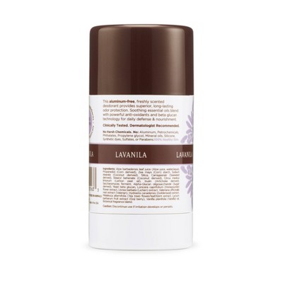 Lavanila Aluminum-free Natural Deodorant - Vanilla Lavender - 2oz : Target