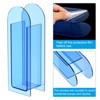 Unique Bargains Geometric Plastic Arch Acrylic Decorative Floral Vase Clear - 3 of 4
